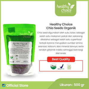 
                  
                    Healthy Choice Chia Seeds Organik 500gr
                  
                