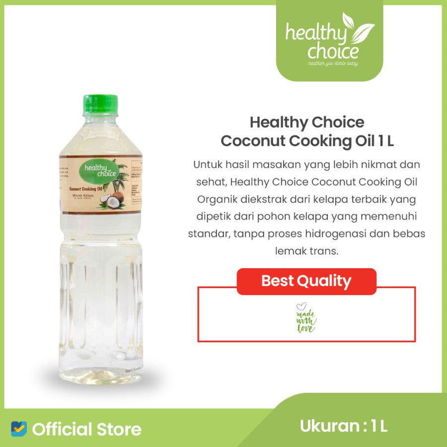 
                  
                    Healthy Choice Coconut Cooking Oil 1L
                  
                