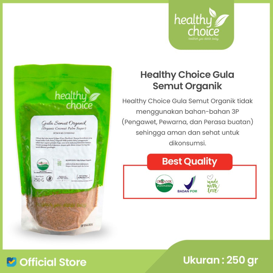 
                  
                    Healthy Choice Gula Semut Organik 250gr
                  
                