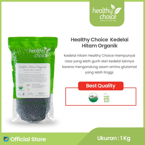 Healthy Choice Kedelai Hitam Organik 1kg