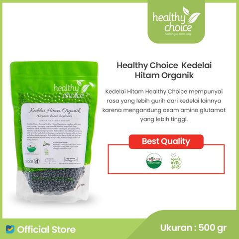 Healthy Choice Kedelai Hitam Organik 500gr