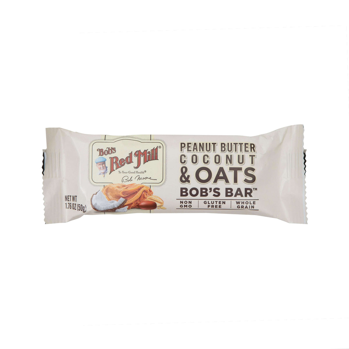 Bob S Red Mill Peanut Butter Coconut And Oats Bar 50gr Healthy Choice Id