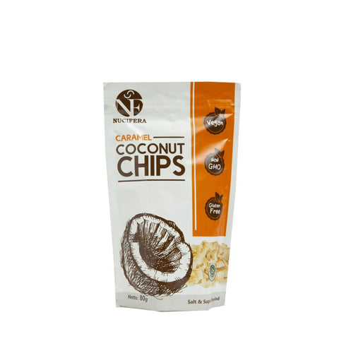 Nucifera Coconut Chips Caramel 80gr
