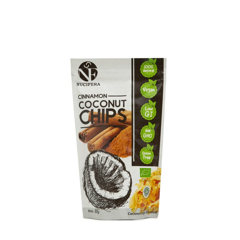 Nucifera Coconut Chips Cinnamon 80gr