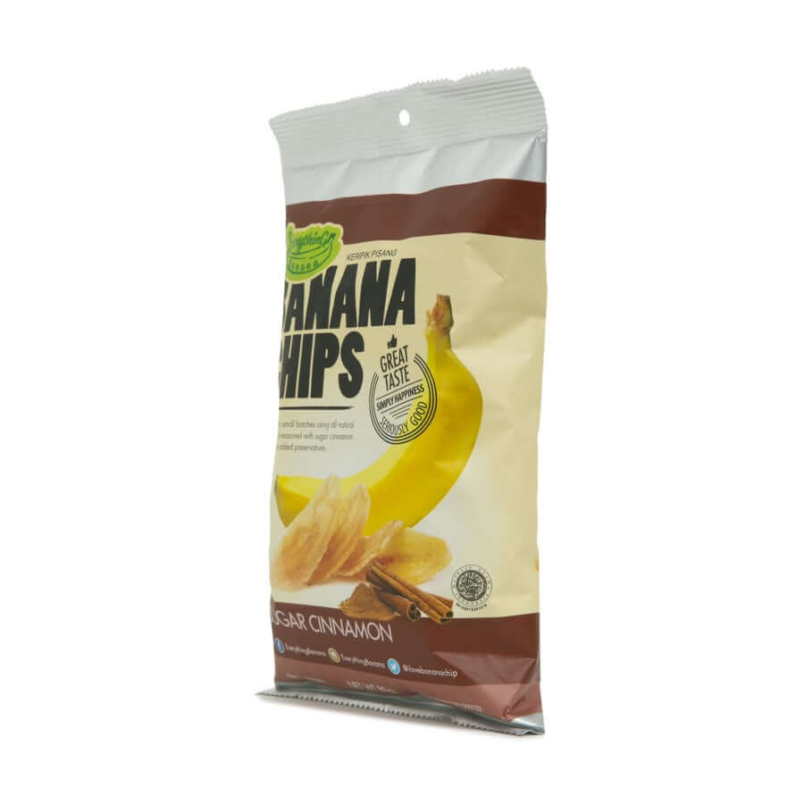 
                  
                    Everything Banana Chips Sugar Cinnamon 80g
                  
                
