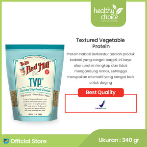
                  
                    Bob's Red Mill TVP® (Textured Vegetable Protein) 340gr
                  
                