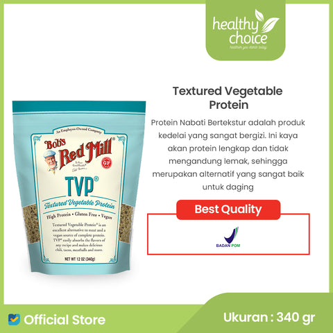Bob's Red Mill TVP® (Textured Vegetable Protein) 340gr