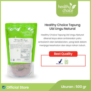 
                  
                    Healthy Choice Tepung Ubi Ungu Natural 500gr
                  
                