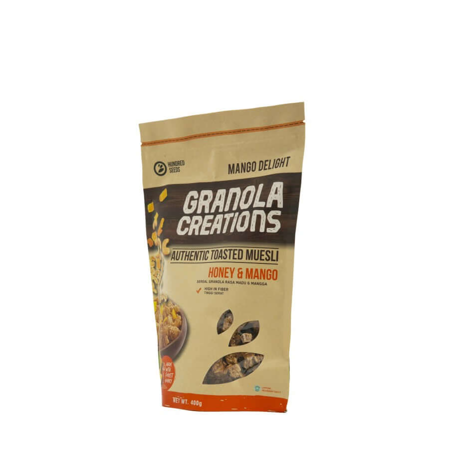 Granola Creations Honey And Mango, Mango Delight 400gr Healthy Choice ID
